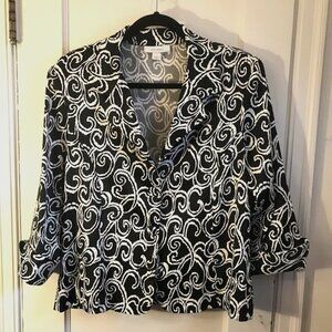 Made in USA, dressbarn silky dress jacket